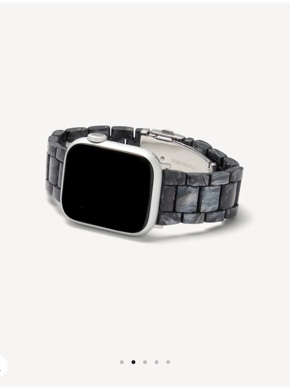 Machete obsidian Apple Watch band